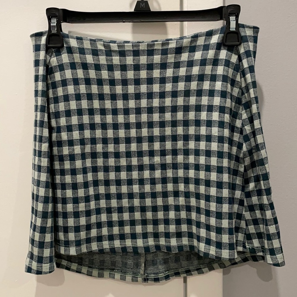 Altar'd State Plaid Mini Skirt